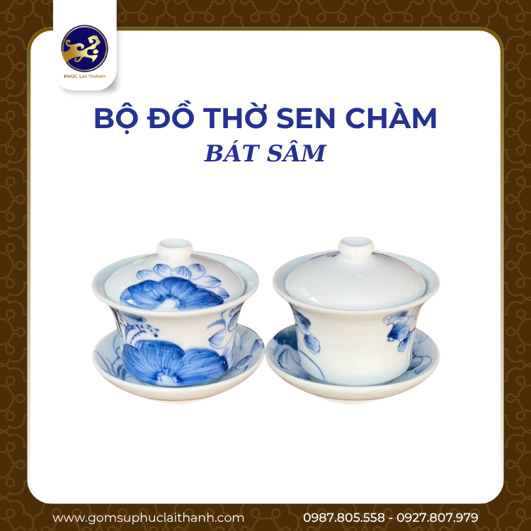 Bộ đồ thờ Sen Chàm