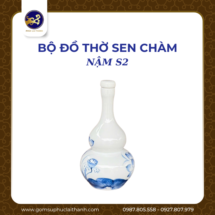 Bộ đồ thờ Sen Chàm