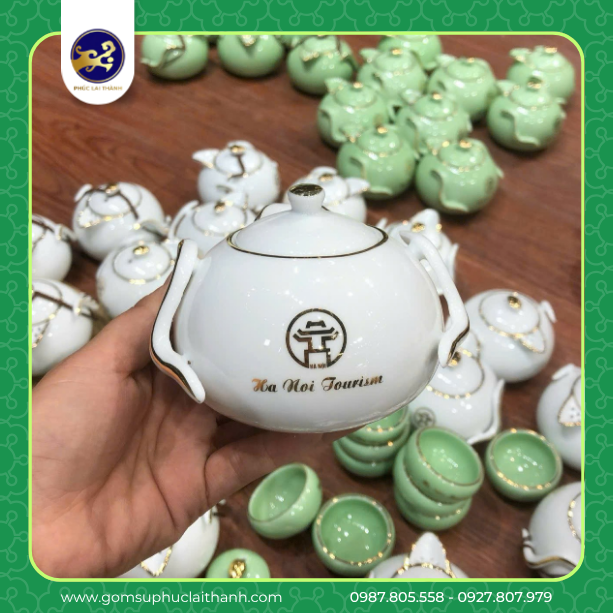 BỘ TRÀ QUAI TAI VÀNG KIM