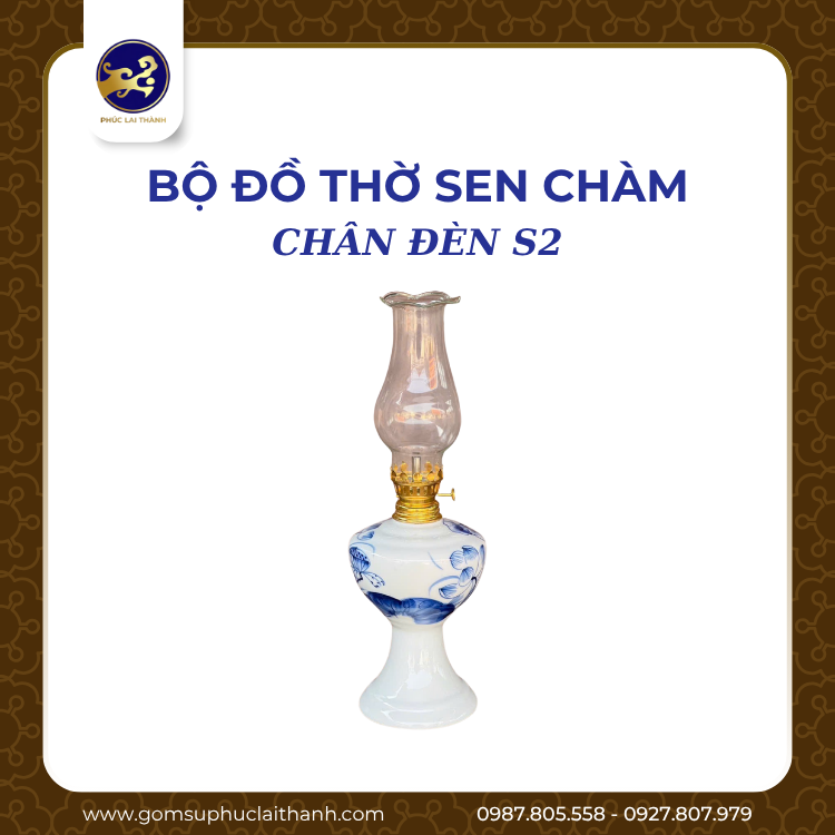 Bộ đồ thờ Sen Chàm