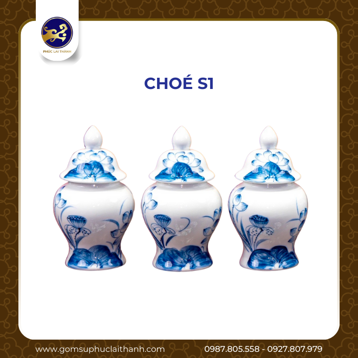 Bộ đồ thờ SEN CHÀM