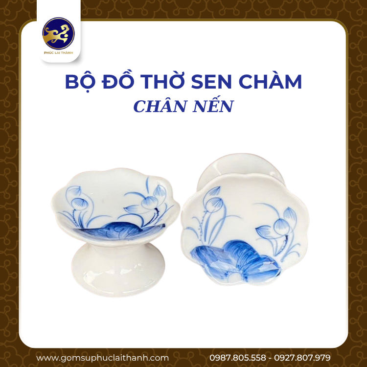 Bộ đồ thờ Sen Chàm