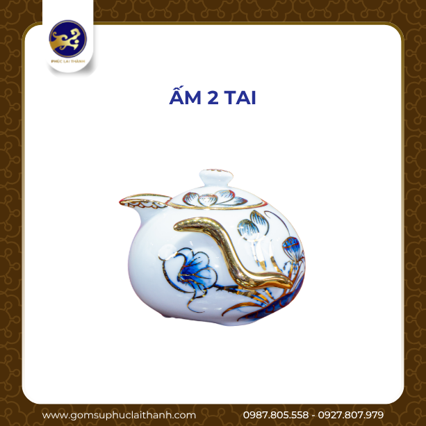 BỘ ĐỒ THỜ SEN CHÀM VÀNG KIM