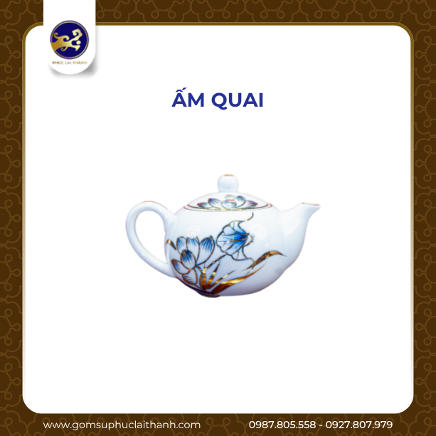 BỘ ĐỒ THỜ SEN CHÀM VÀNG KIM