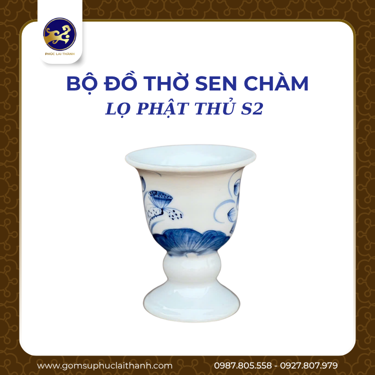 Bộ đồ thờ Sen Chàm