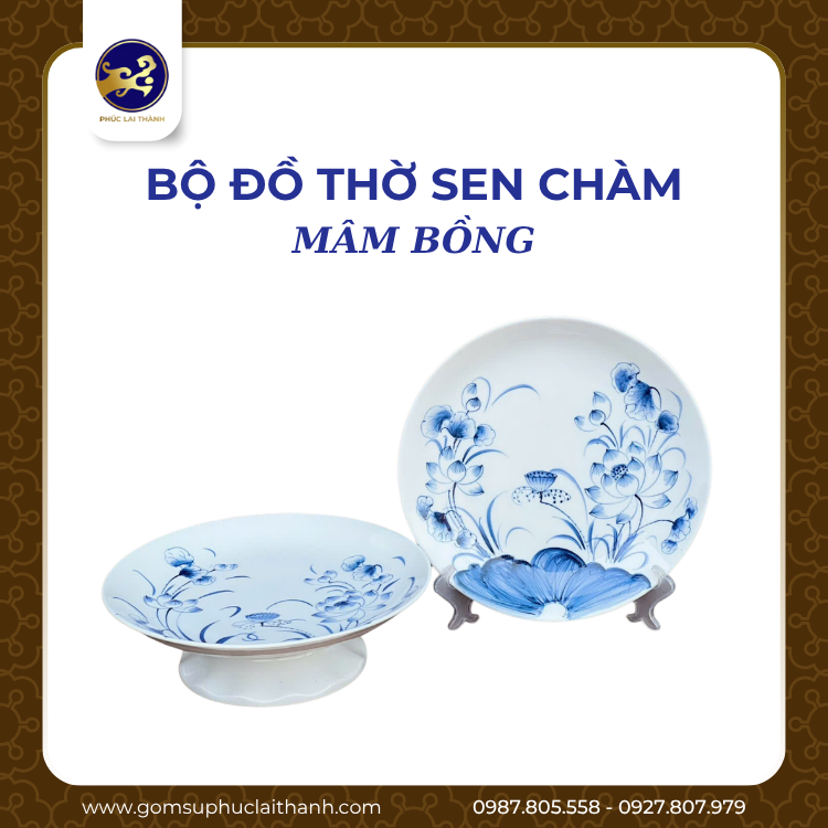 Bộ đồ thờ Sen Chàm