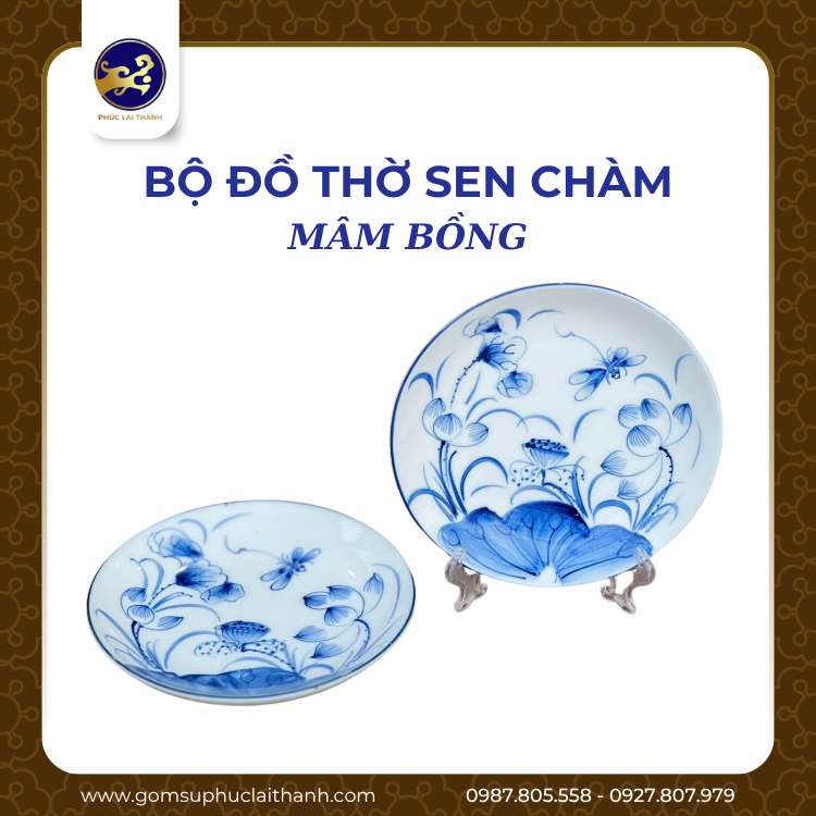 Bộ đồ thờ Sen Chàm