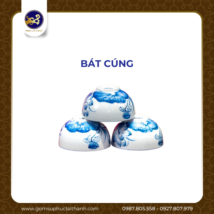 Bộ đồ thờ SEN CHÀM