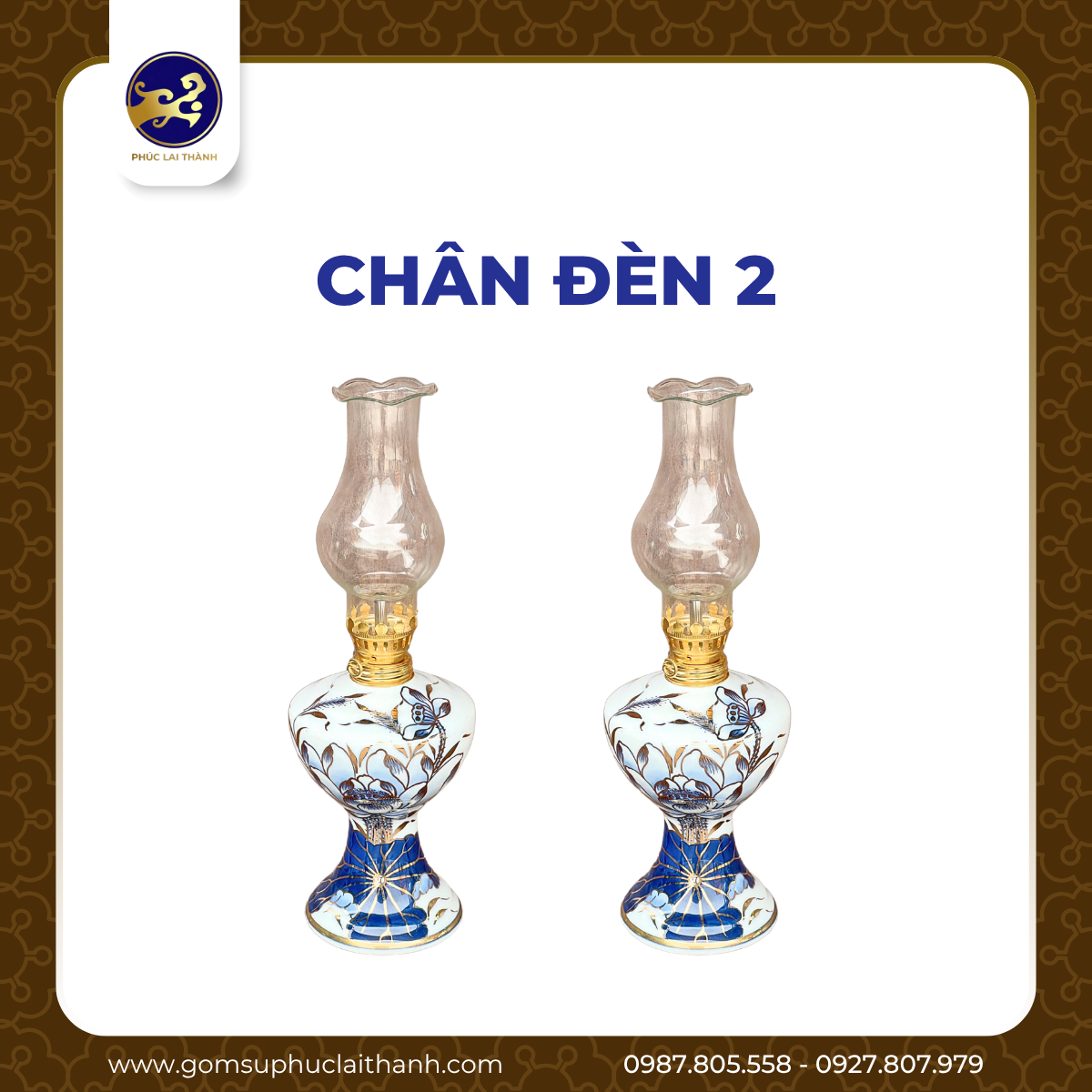 Bộ đồ thờ Bạch Ngọc Liên Hoa Vàng Kim