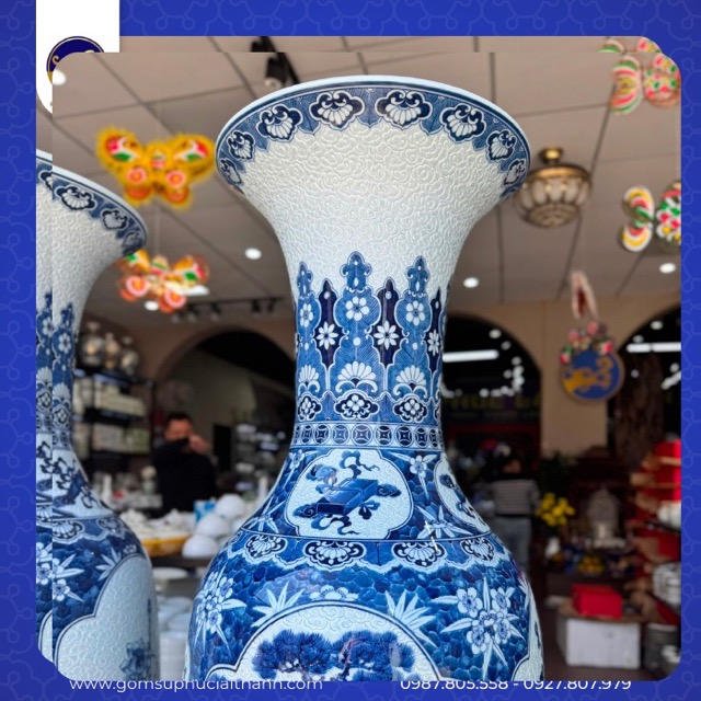 LỤC BÌNH PHÚ QUÝ TỨ BÌNH AN - THÊU HOA DỆT GẤM LONG VÂN