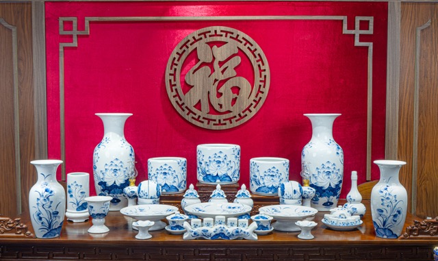 Bộ đồ thờ SEN CHÀM