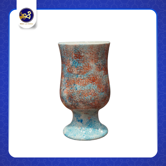 LỌ HOA GỐM HOA HỒNG