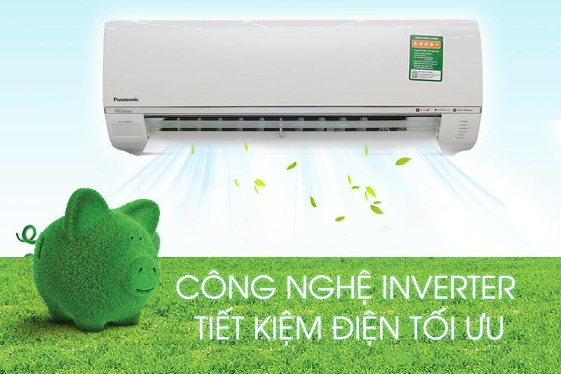 Hoạt động tiết kiệm điện năng tối ưu nhờ công nghệ Inverter