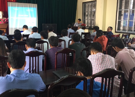 Học viện Cán bộ quản lý xây dựng và đô thị (AMC) tập huấn về vật liệu xây không nung tại Hưng Yên