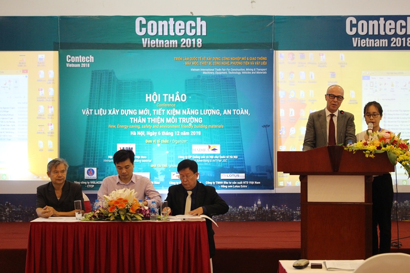 Vật liệu xây dựng mới, tiết kiệm năng lượng, an toàn, thân thiện môi trường