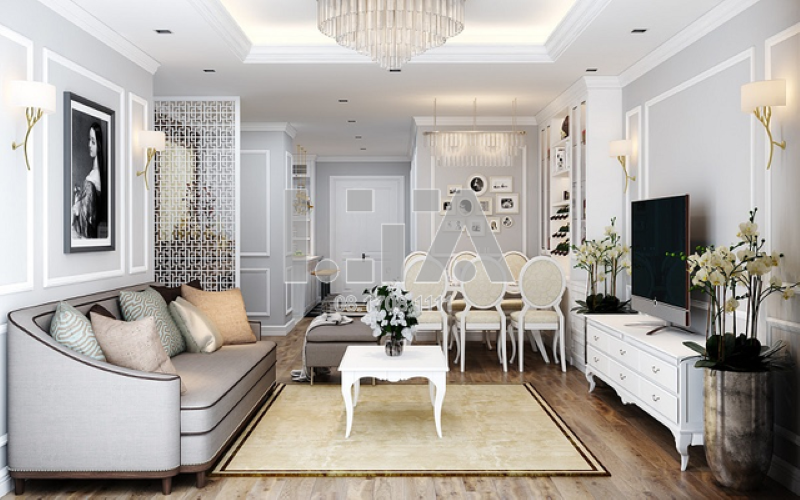 Một số lưu ý khi thiết kế nội thất tân cổ điển