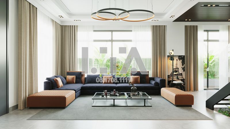 Giá nội thất biệt thự phụ thuộc vào nhiều yếu tố khác nhau
