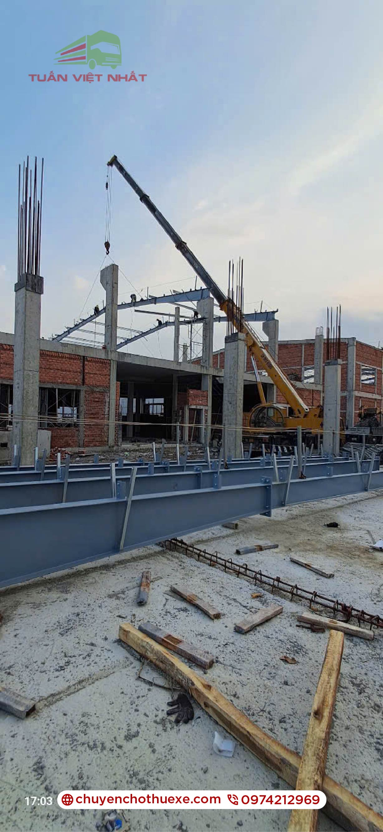 Thuê Xe Cẩu Bình Dương - Giải Pháp Nâng Hạ Chuyên Nghiệp
