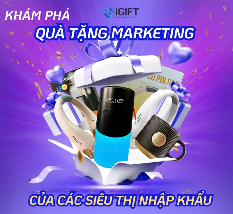 Khám phá quà tặng marketing của các siêu thị lớn dành cho khách hàng.