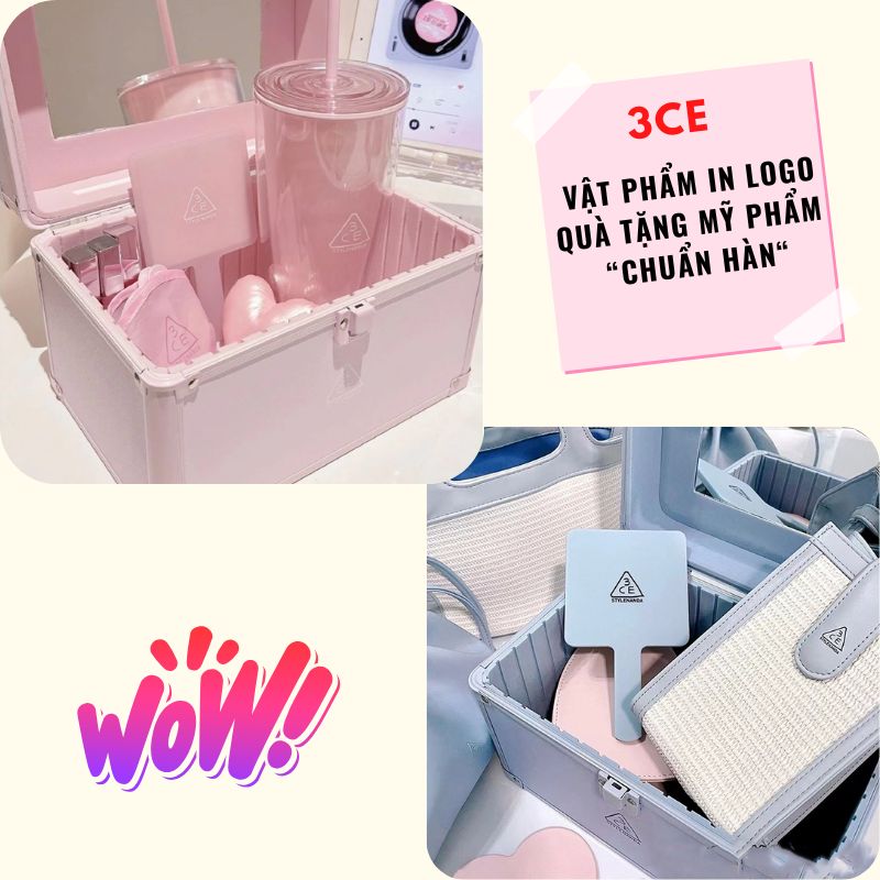 3CE và trào lưu quà tặng mỹ phẩm “chuẩn Hàn” - Quà tặng marketing hiệu quả