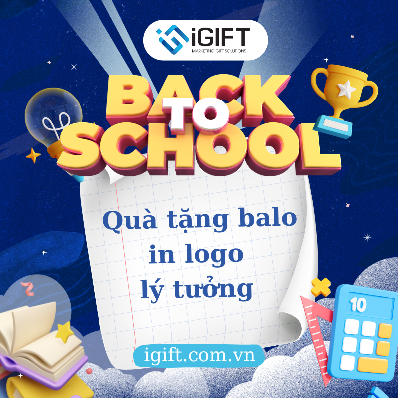 Balo In Logo – Quà Tặng Khai Giảng Được Ưa Chuộng Nhất 2025