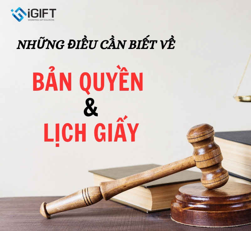 Lịch có bản quyền không? Những điều cần biết khi in lịch giấy