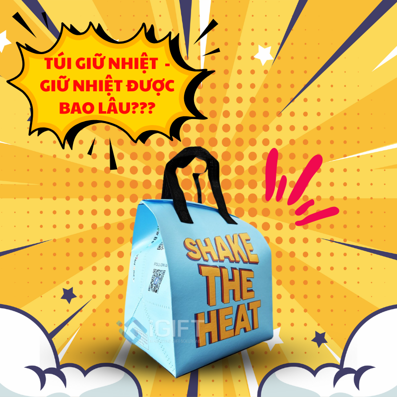 Túi giữ nhiệt trà sữa in logo – Giữ nhiệt bao lâu?