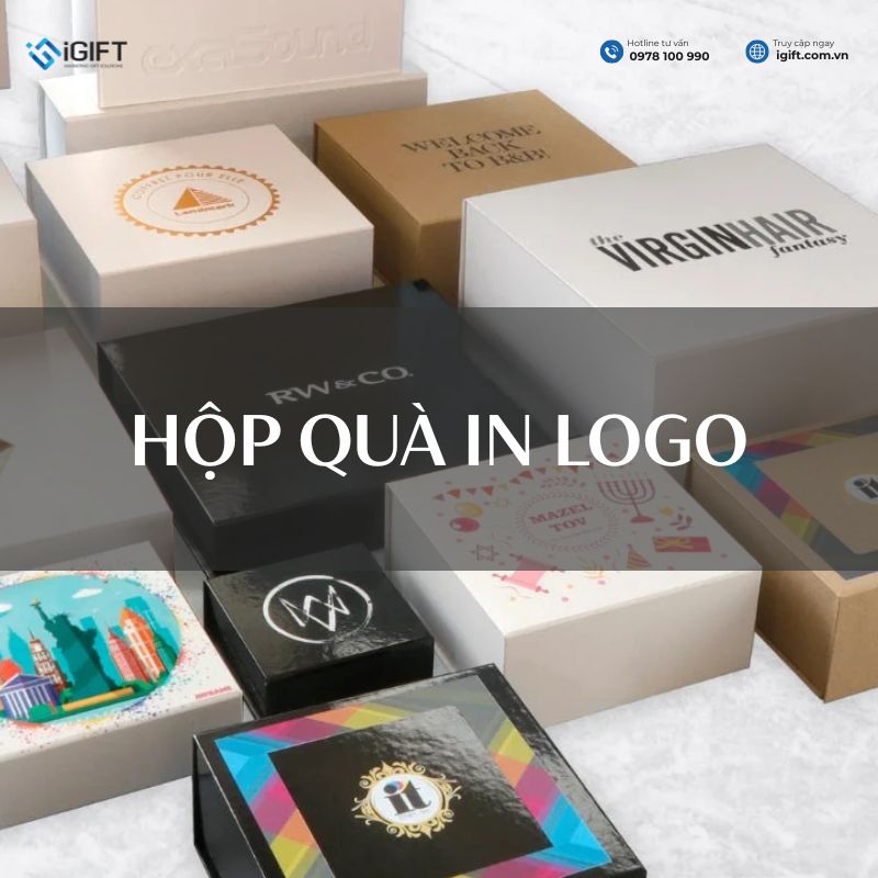 Hộp quà in logo doanh nghiệp – Món quà nhỏ, dấu ấn thương hiệu lớn