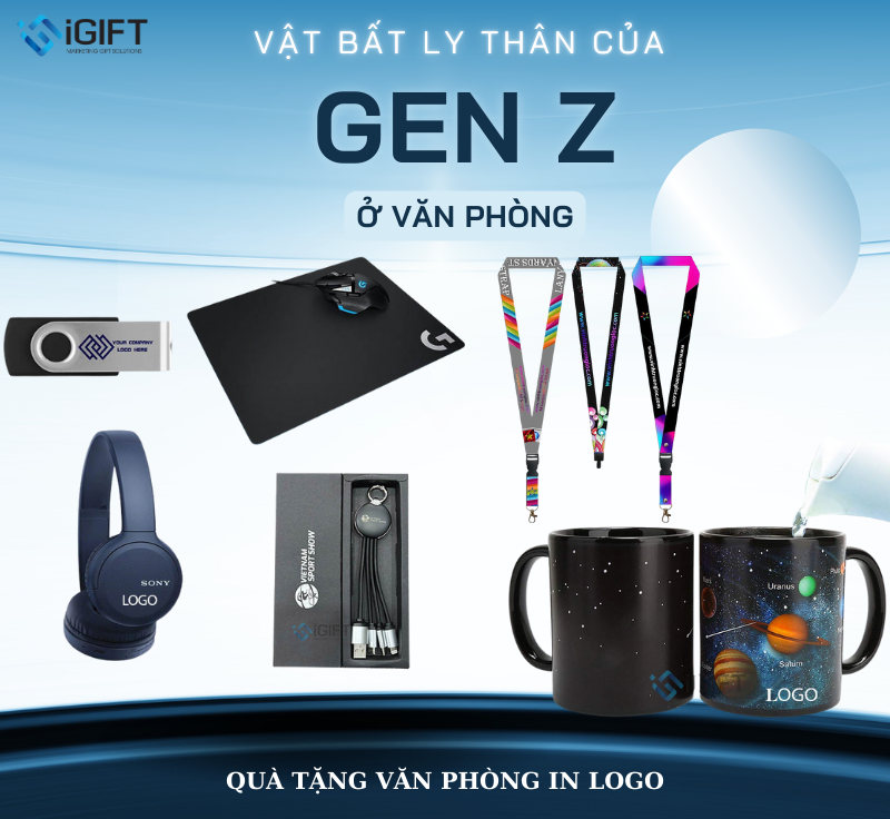 “Vật bất ly thân” của GenZ ở văn phòng - Quà tặng GenZ ưa thích