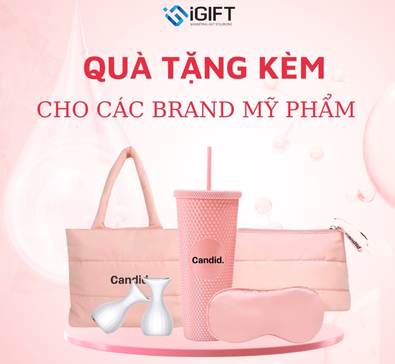 Quà tặng đi kèm mỹ phẩm từ Paula's Choice, Candid và Murad