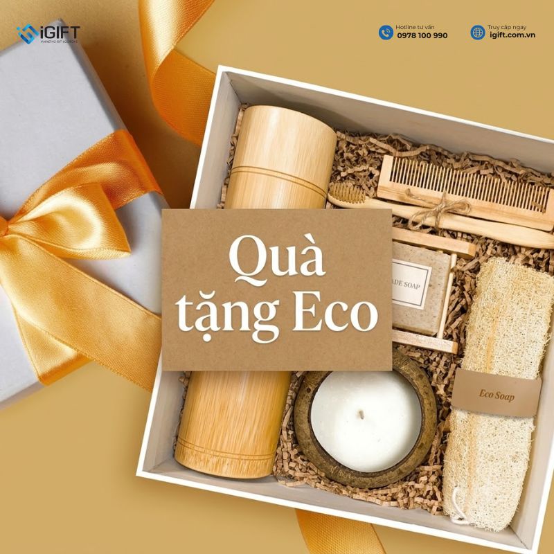 Quà tặng Eco: Giải pháp quà tặng doanh nghiệp thân thiện môi trường in logo