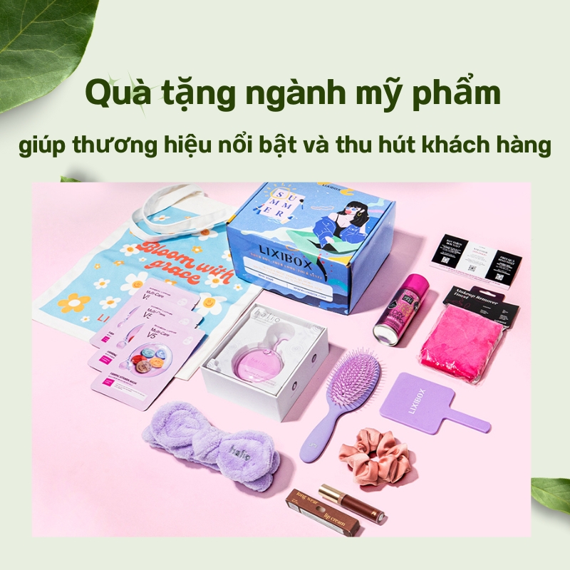 [MẪU] Quà tặng ngành mỹ phẩm giúp thương hiệu “nổi bật _ thu hút” khách hàng
