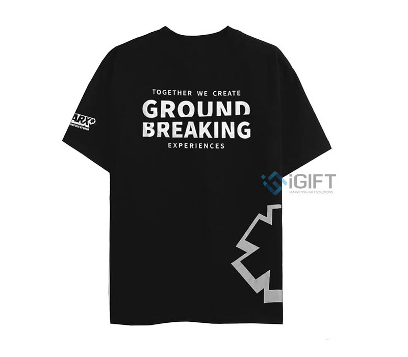 Áo thun cổ tròn Unisex - In logo Virtuos Quà tặng công nghệ doanh nghiệp