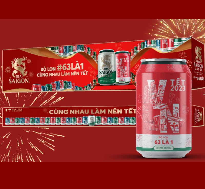 Bia Sài Gòn - Cùng nhau làm nên Tết - Bộ 63 là 1