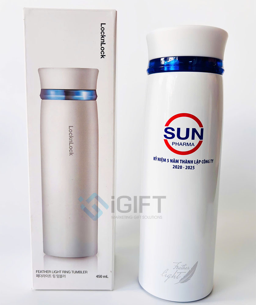 Bình giữ nhiệt Lock&Lock Feather Light LHC4131BKR (450ml) - In Logo Theo Yêu Cầu 1 Bình giữ nhiệt Lock&Lock Feather Light LHC4131BKR (450ml) - In Logo Theo Yêu Cầu Quà tặng công nghệ doanh nghiệp