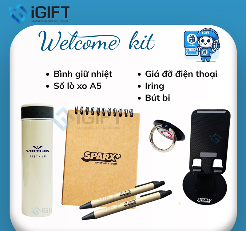Gợi ý Welcome Gift chào đón nhân viên mới chuyên nghiệp Quà tặng công nghệ doanh nghiệp