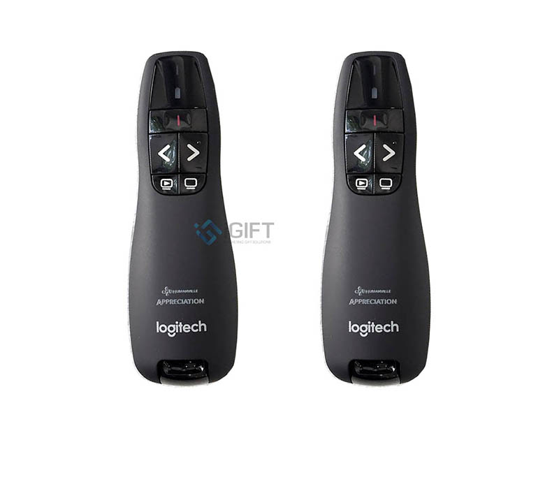 Bút trình chiếu Logitech R400 - In logo CJ Quà tặng công nghệ doanh nghiệp