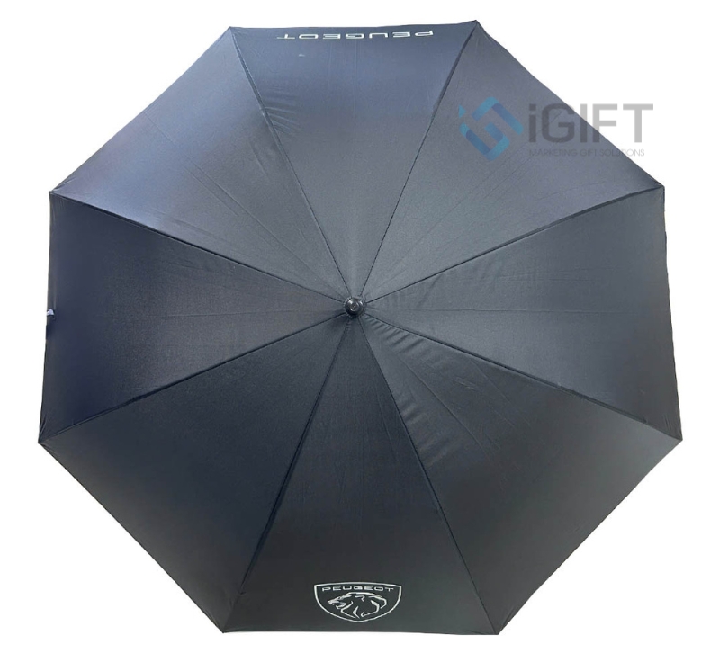 Dù cán thẳng - in logo PEUGEOT Hà Nội Quà tặng công nghệ doanh nghiệp