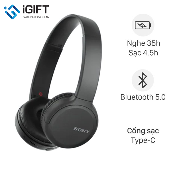 Tai Nghe Bluetooth Sony In Ấn Logo Theo Yêu Cầu Quà tặng công nghệ doanh nghiệp