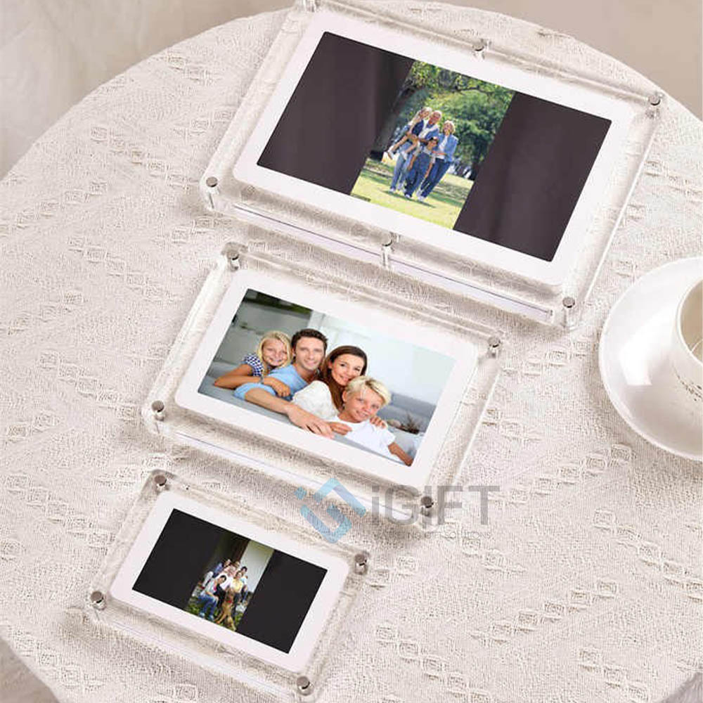 Thiệp màn hình IPS LCD 5 inch/10 inch hiển thị video quảng cáo doanh nghiệp Quà tặng công nghệ doanh nghiệp