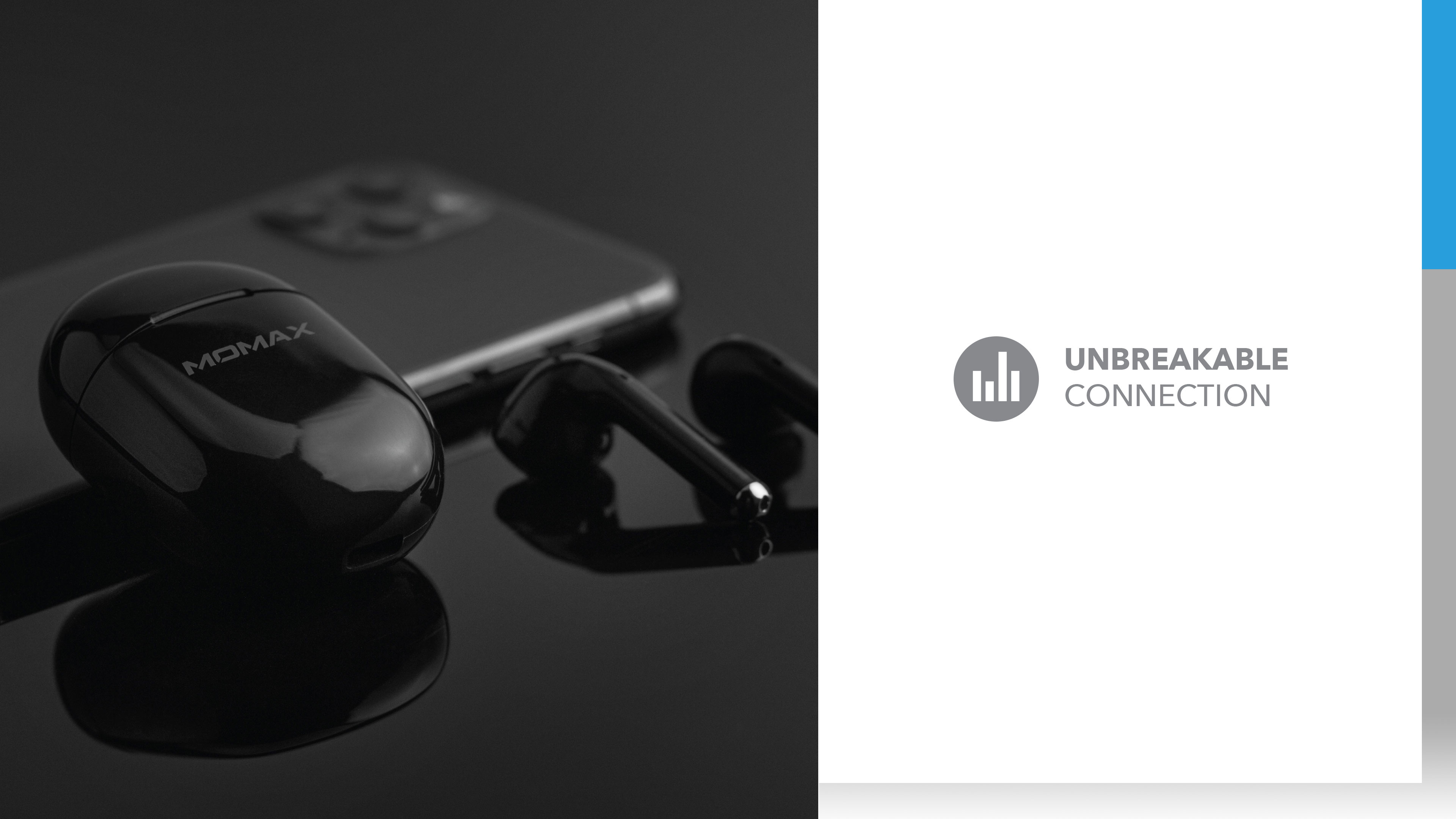 Tai Nghe Bluetooth Earbuds BT2 Momax Quà tặng công nghệ doanh nghiệp