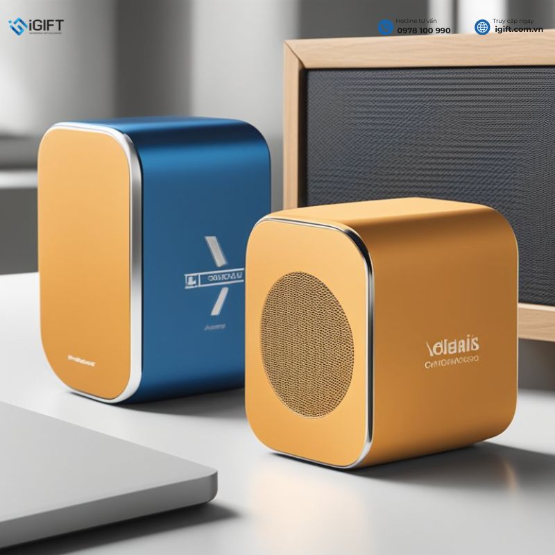 quà tặng in logo loa bluetooth