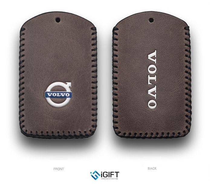 Bao Đựng Khóa Bằng Da Cao Cấp Gia Công Theo Yêu Cầu Hãng Xe 2 Quà tặng iGift - bọc chìa khóa