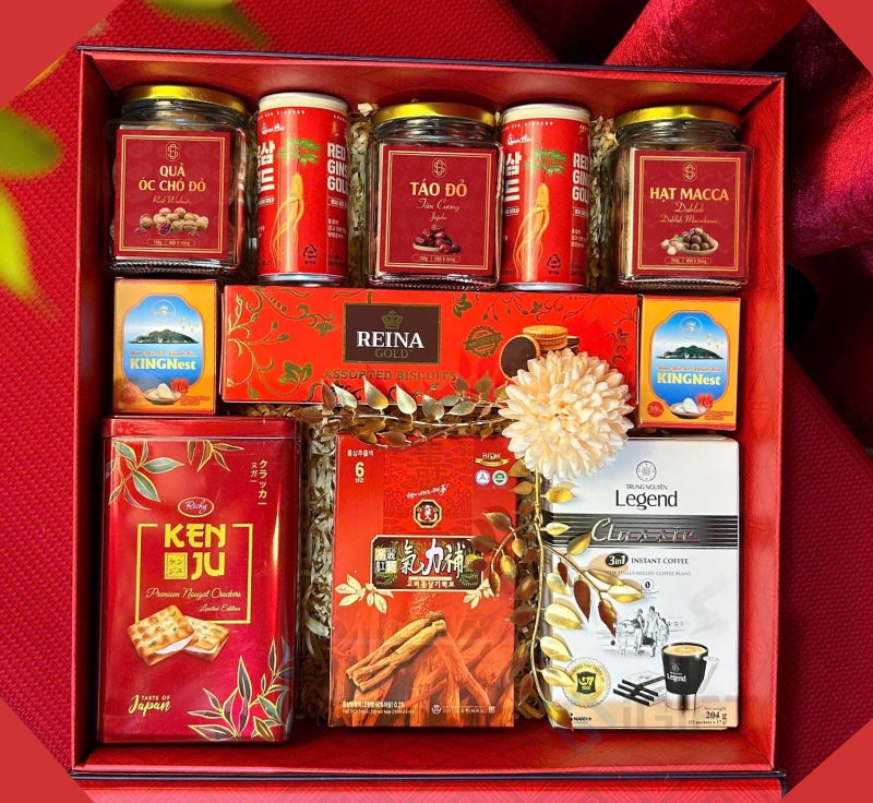 Set quà Tết sức khỏe - In logo theo yêu cầu - SQ05 1 Set quà Tết sức khỏe - In logo theo yêu cầu - SQ05 Quà tặng công nghệ doanh nghiệp