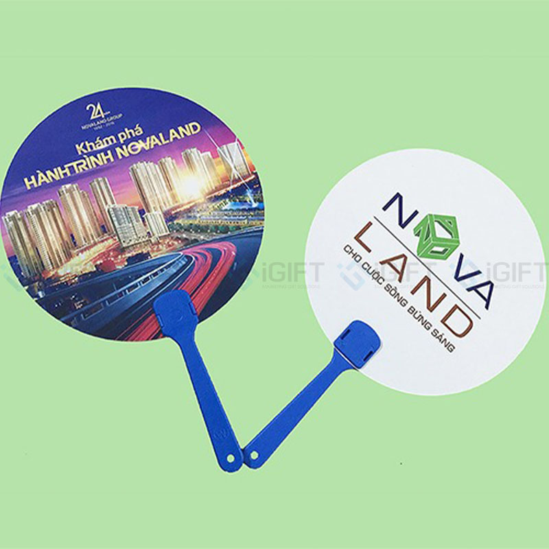 Quạt in logo – Quà tặng khuyến mãi mùa hè 2025 cho doanh nghiệp Quà tặng công nghệ doanh nghiệp