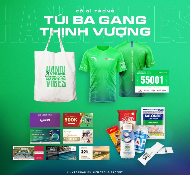 Race kit là gì? Race kit trong các giải chạy có gì? 3 Race kit là gì? Race kit trong các giải chạy có gì? Quà tặng công nghệ doanh nghiệp