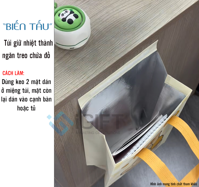 4 món đồ tái sử dụng hữu ích từ túi giữ nhiệt đựng trà sữa 1 4 món đồ tái sử dụng hữu ích từ túi giữ nhiệt đựng trà sữa Quà tặng công nghệ doanh nghiệp