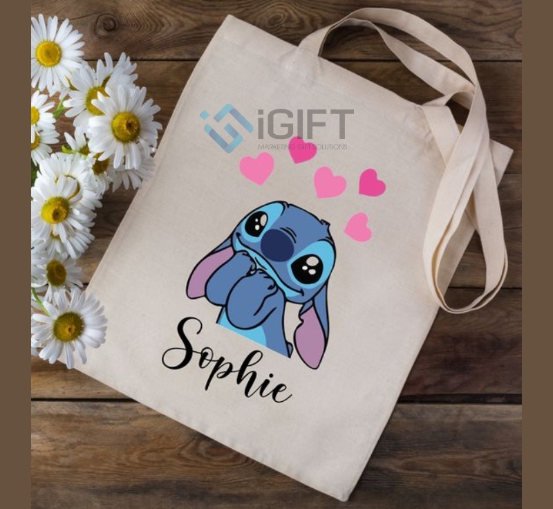 Mẫu túi tote in hình HOT nhất trên thị trường. 5 Mẫu túi tote in hình HOT nhất trên thị trường. Quà tặng công nghệ doanh nghiệp