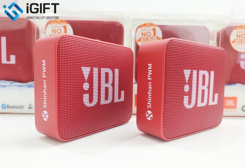 Loa Bluetooth JBL GO 2 In Logo Shinhan Bank PWM Quà tặng công nghệ doanh nghiệp