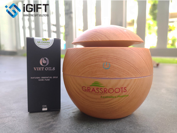 Máy Phun Sương Tạo Ẩm In Logo Grassroots 2 Máy Phun Sương Tạo Ẩm In Logo Grassroots Quà tặng công nghệ doanh nghiệp